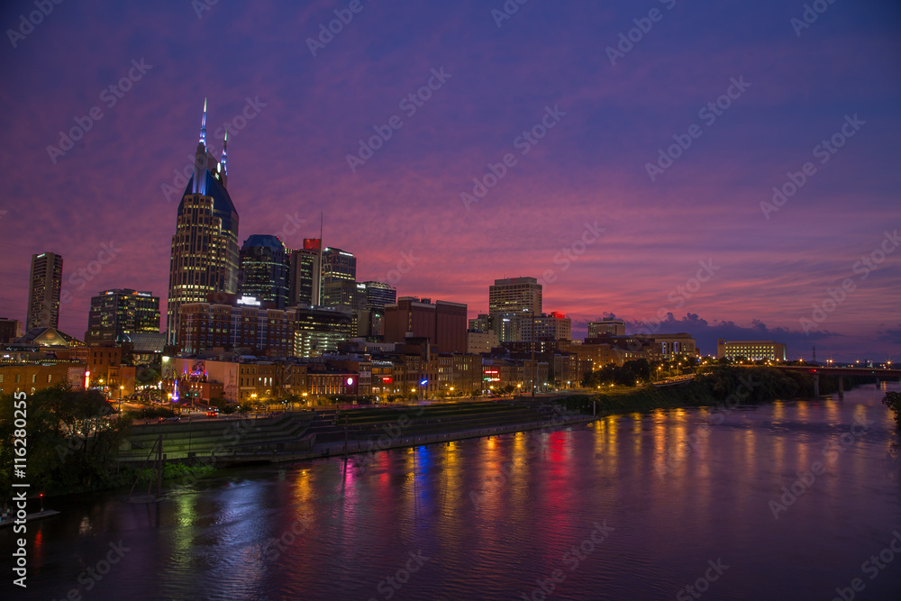 Obraz premium Nashville Skyline