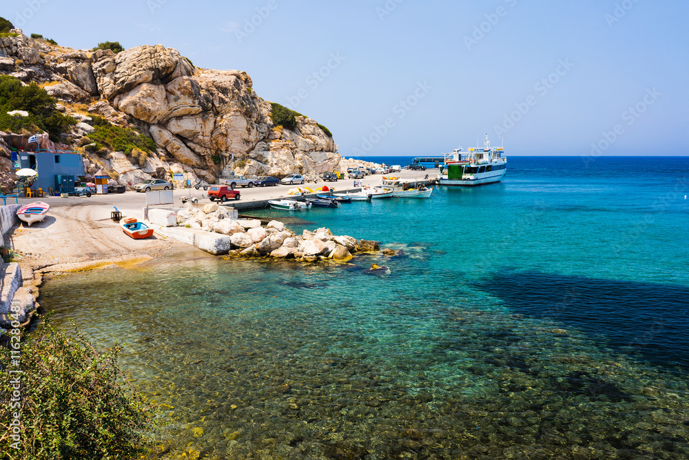 Fototapeta premium Kamiros Skala Rhodes Grecja