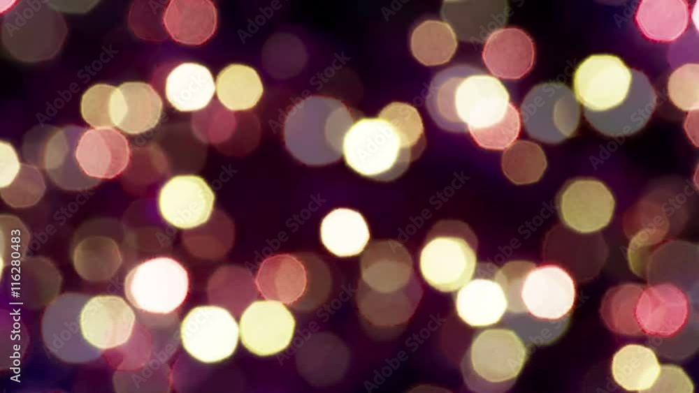 Video 1080p - Sparkling lights on a dark background Video 1080p - Sparkling lights on a dark background
