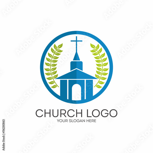 Church logo. Christian symbol. Church of God.