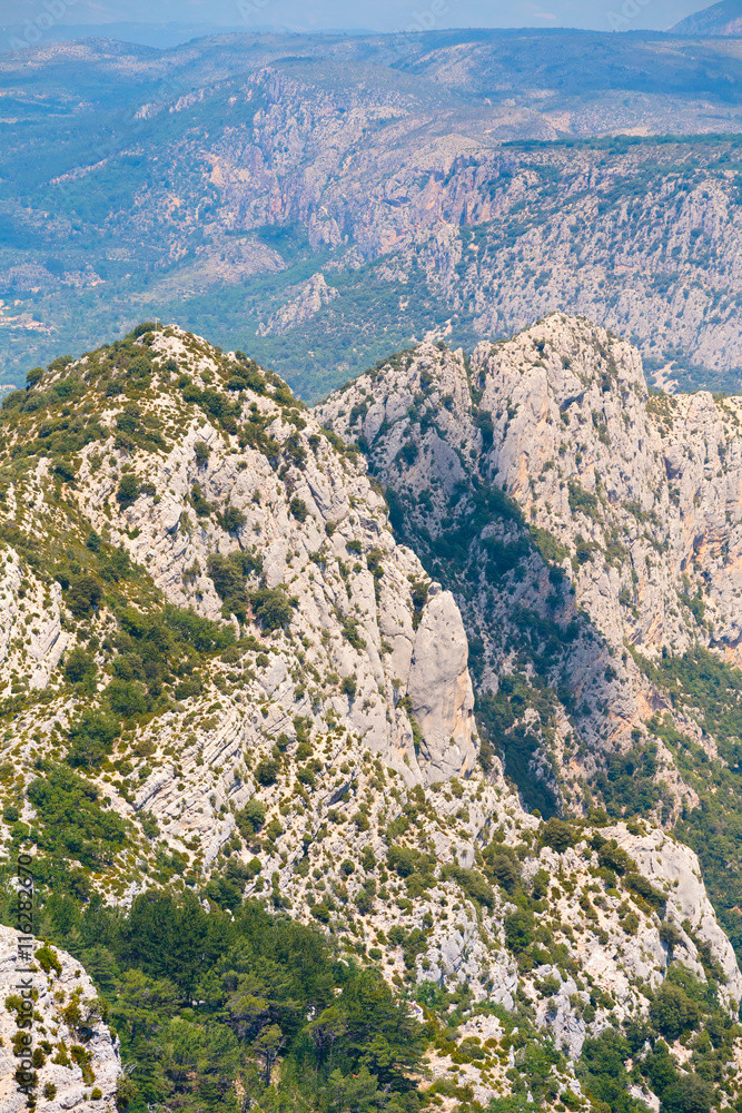 Naklejka premium Beautiful Landscape Of The Gorges Du Verdon In South-eastern France