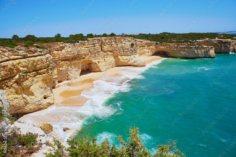 Scenic landscape in Algarve, Portugal