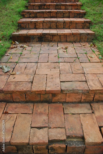 Bricks path