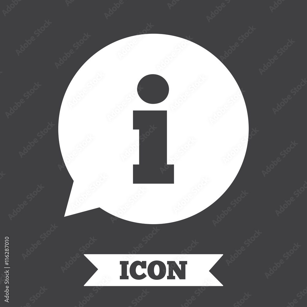Information sign icon. Info symbol. Information sign icon. Info symbol.