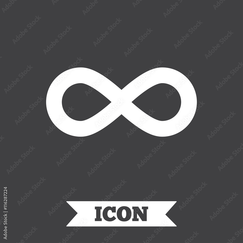 Limitless sign icon. Infinity symbol. Limitless sign icon. Infinity symbol.