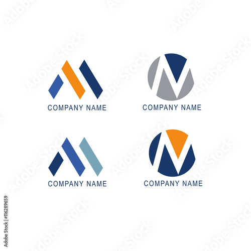 Free Download Logo M compañia / Plantilla - GFXLoad