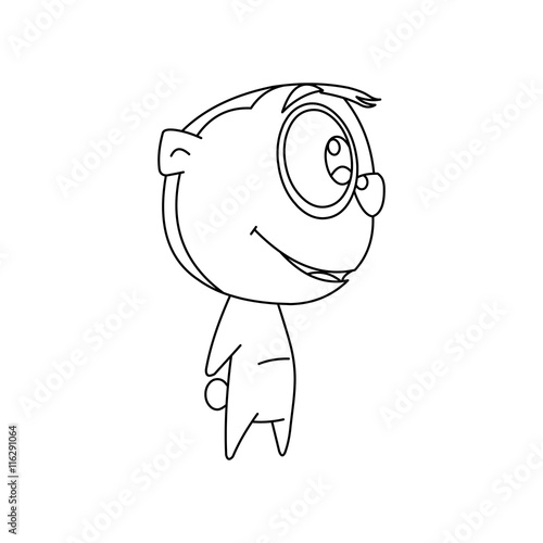 The Side of Lemur Cartoon