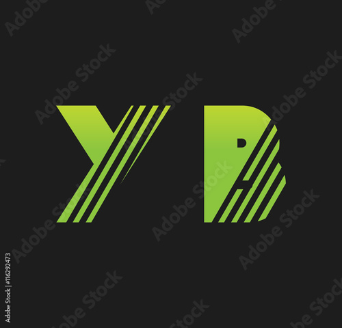 yb initial green with strip