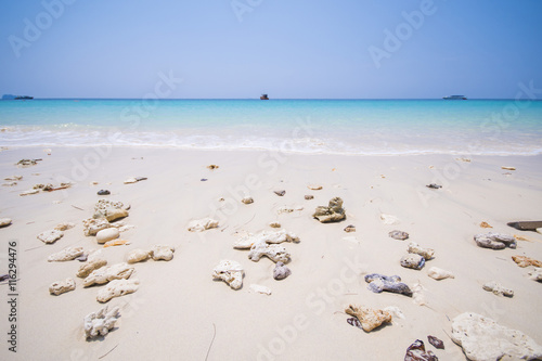 beautiful beach and tropical sea in Mai Ton island, Phuket © Sunanta