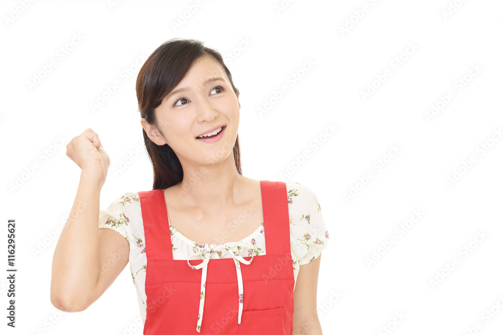 ガッツポーズの主婦 ガッツポーズの主婦