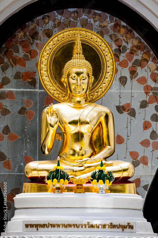 Obraz premium Buddha sculpture Representatives of the Buddha