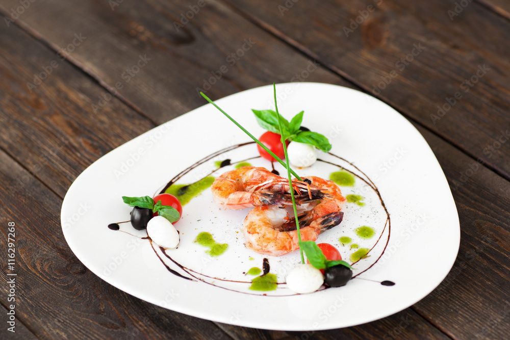Food Seafood Restaurant Menu Mediterranean Decor Advertising Service Cuisine Gourmet Concept