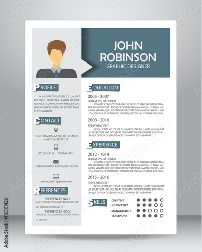 resume a4 template