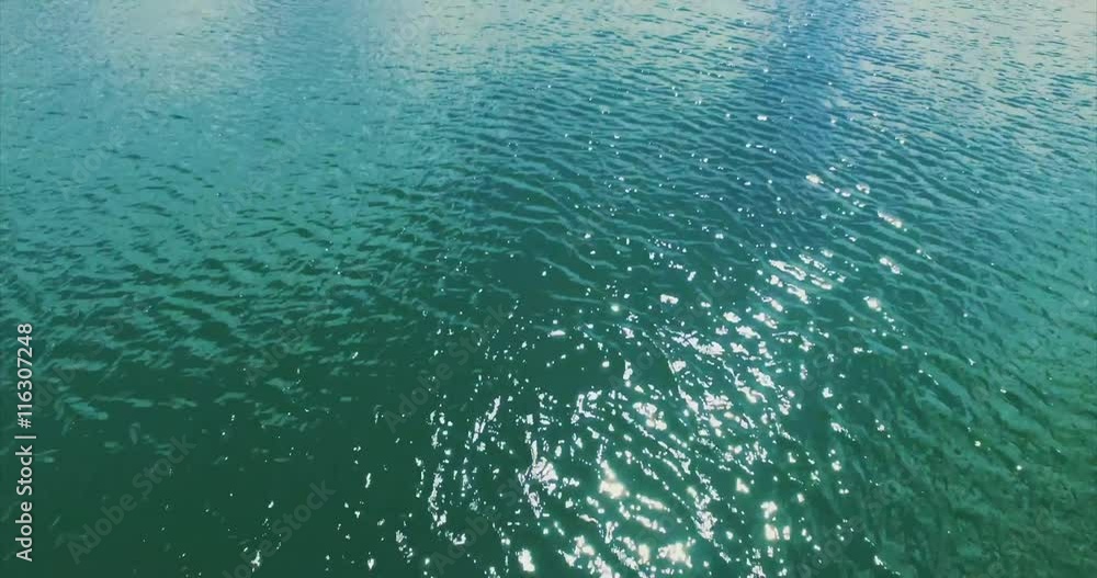 Aerial Flythrough of Beautiful Blue Lake and Forest Aerial Flythrough of Beautiful Blue Lake and Forest