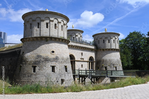 Fotografie, Obraz Fort Thüngen der Festung Luxembourg