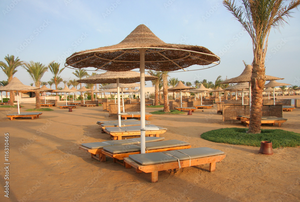 Egyptian beach