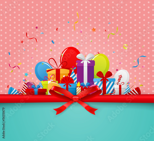 Happy Birthday greetings card