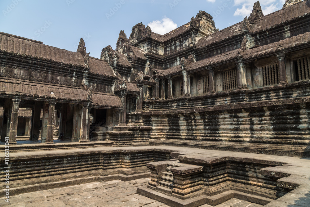 Temple, Siem Reap, Cambodia
