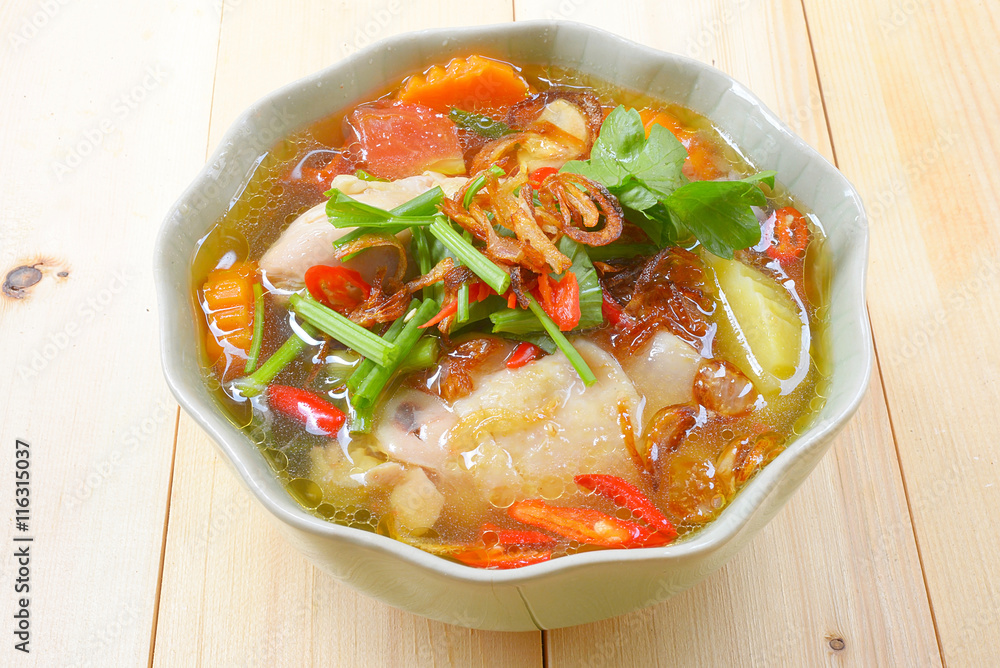 Chicken soup chicken soup with vegetables in a bowl
Chicken soup chicken soup with vegetables in a bowl