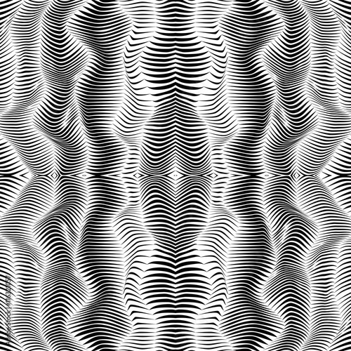 Wallpaper Mural Abstract 3d effect background. Torontodigital.ca