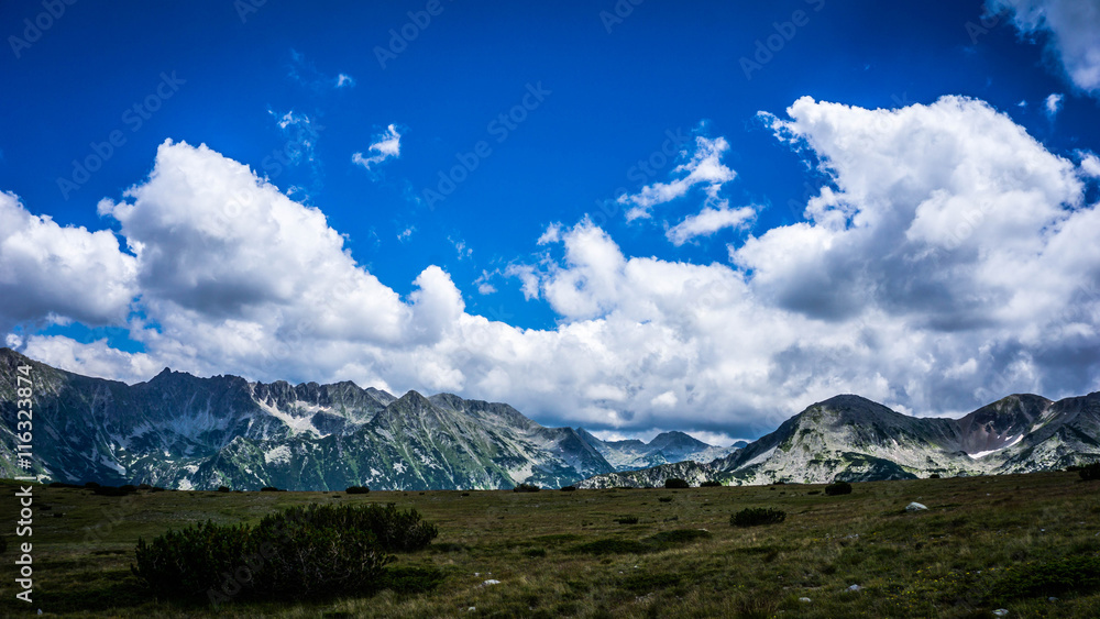 Beautiful view of the Pirin Mountain, Bulgaria