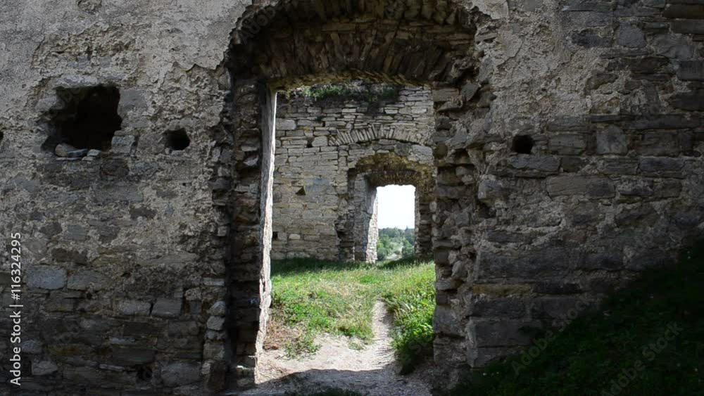 Ancient castle in the village of Scala Podolsk, Ukraine. Ancient castle in the village of Scala Podolsk, Ukraine.