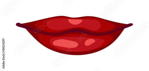 Female lips isolated on white sweet passion lust makeup mouth. Set woman lips romance cosmetic sensuality desire. Set of mouth smile woman red woman lips isolated shape romantic