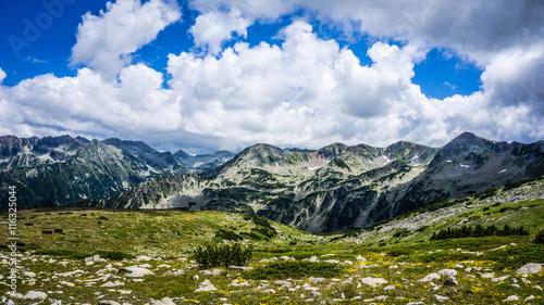 Beautiful view of the Pirin Mountain, Bulgaria