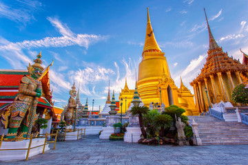 Keuken achterwand Bangkok Wat Phra Kaew oude tempel  © Southtownboy Studio