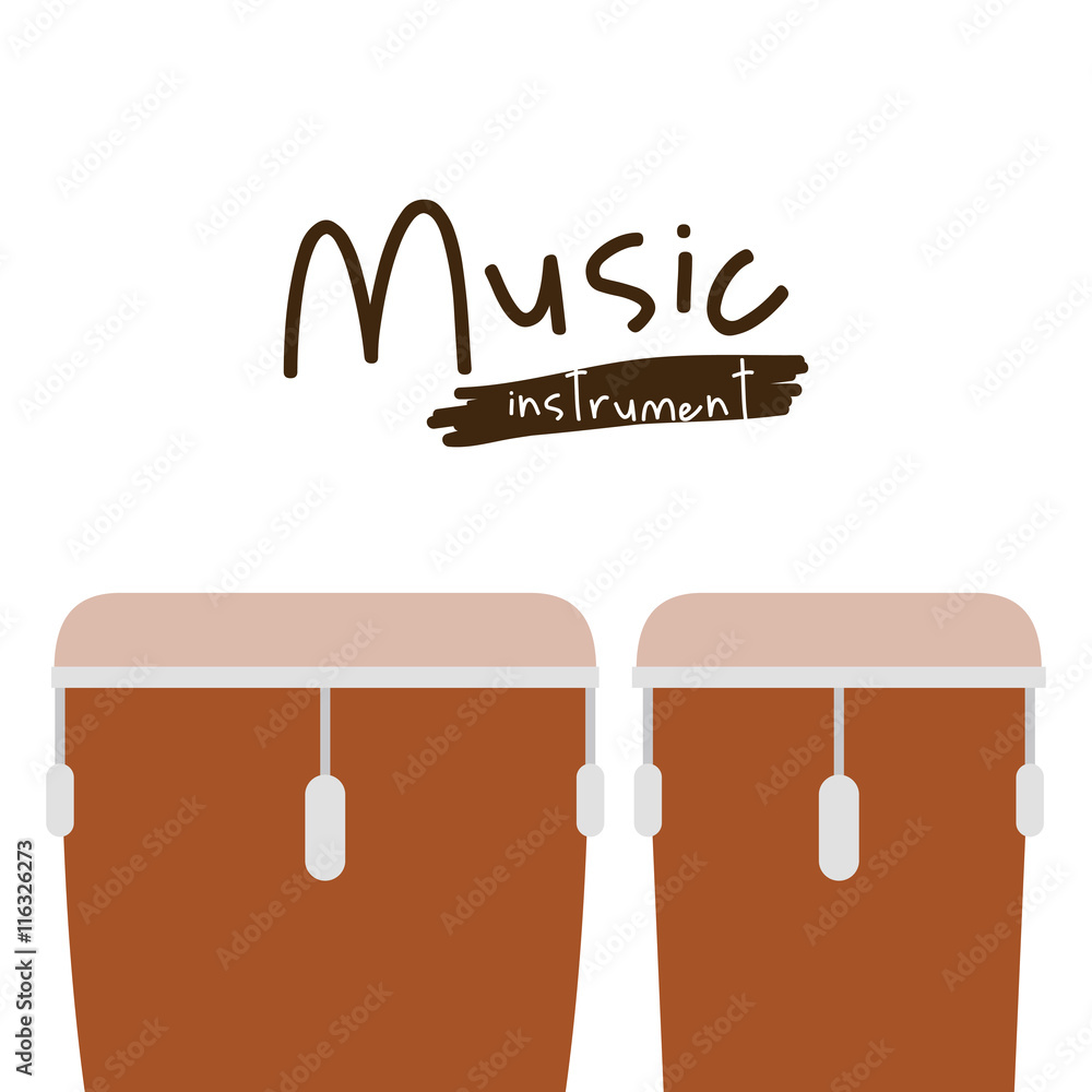 timbal instrument isolated icon design, vector illustration graphic ...