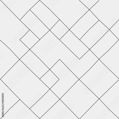 Geometric simple black and white minimalistic pattern, diagonal  thin lines. Can be used as wallpaper, background or texture.