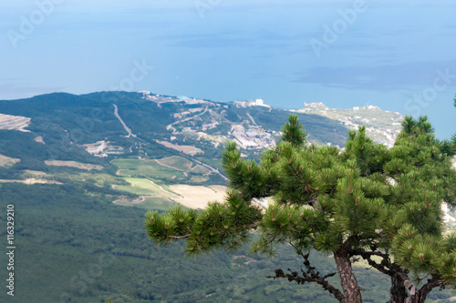 Beautiful view of the southern coast in Crimea © a_andreev