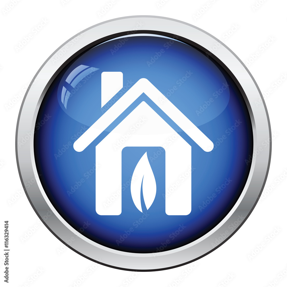 Ecological home leaf icon Ecological home leaf icon