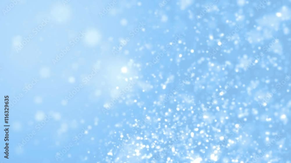 Christmas animated azure background. Background white glitter - winter theme. Seamless loop. Christmas animated azure background. Background white glitter - winter theme. Seamless loop.