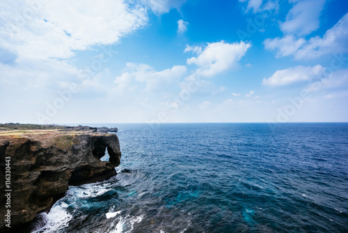 万座毛 Cape Manza, Okinawa photo