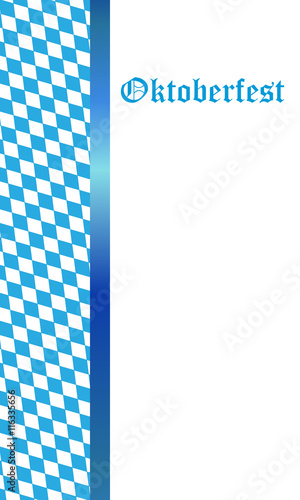 Oktoberfest - Banner im Hochformat