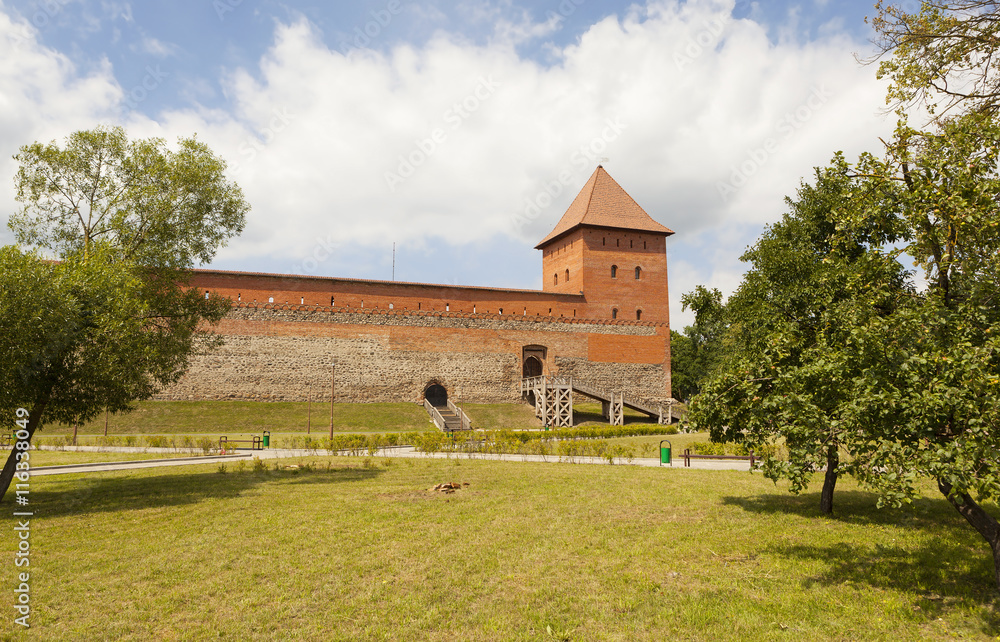 Fototapeta premium Лидский замок (Замок Гедимина). Лида. Гродненская область. Беларусь.