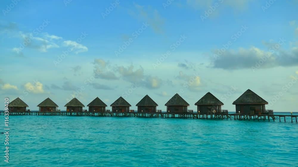 Beautiful tropical beach and sea in maldives island Beautiful tropical beach and sea in maldives island