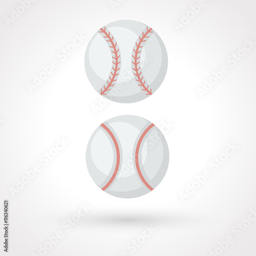 Baseball ball icon