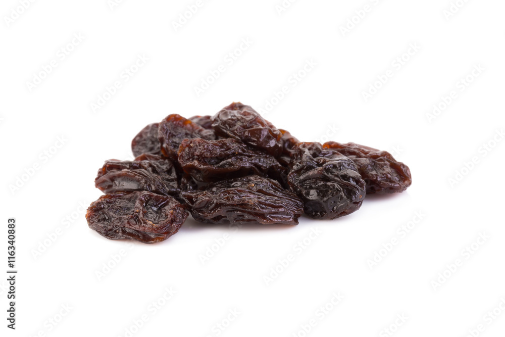 raisins isolated on white background raisins isolated on white background