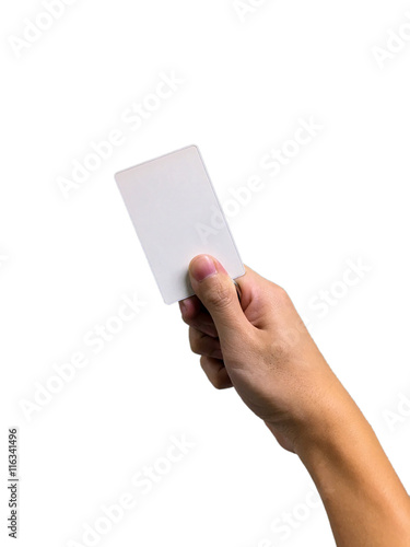 Holding card