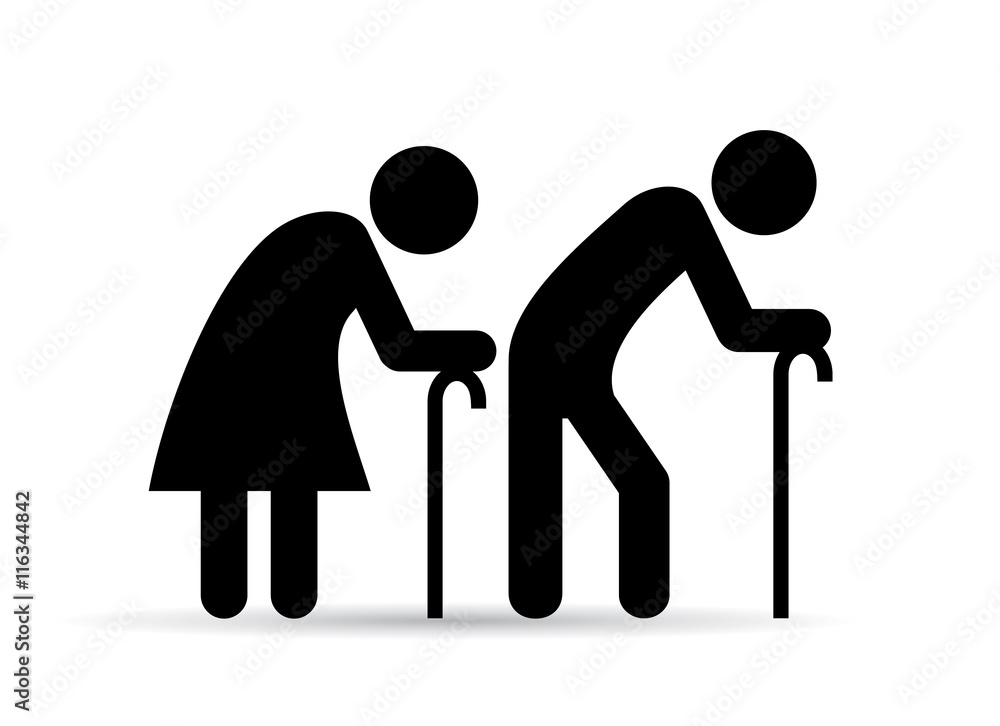 Old people icon Old people icon