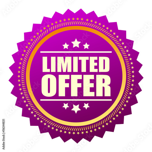 Limited offer star icon