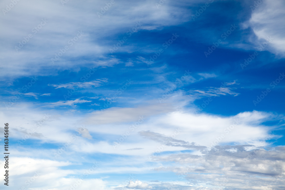 blue sky background with tiny clouds blue sky background with tiny clouds