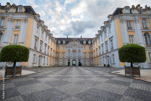 Plakat castle augustusburg germany