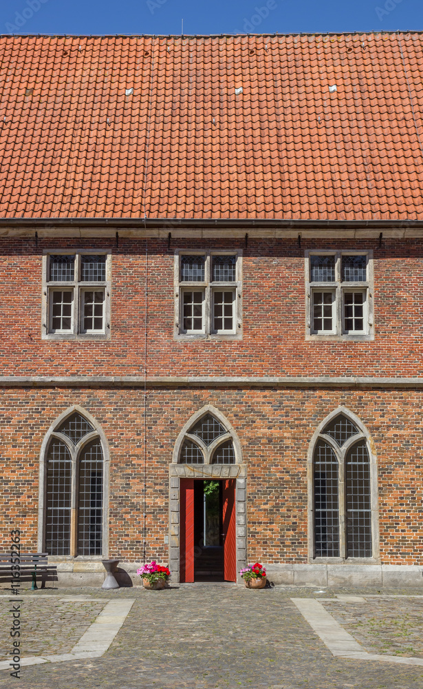 Courtyard of the monastery Frenswegen near Nordhorn