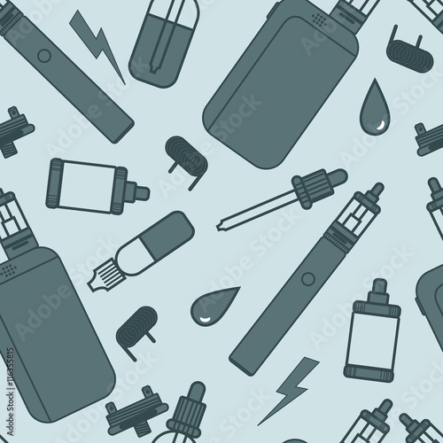 Vector vaping pattern.