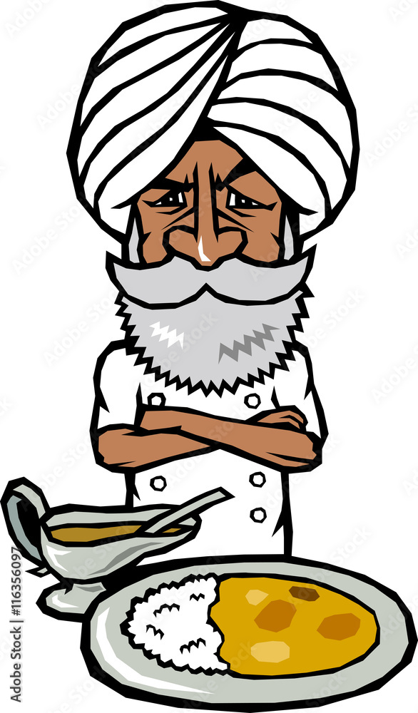 インド人とカレー