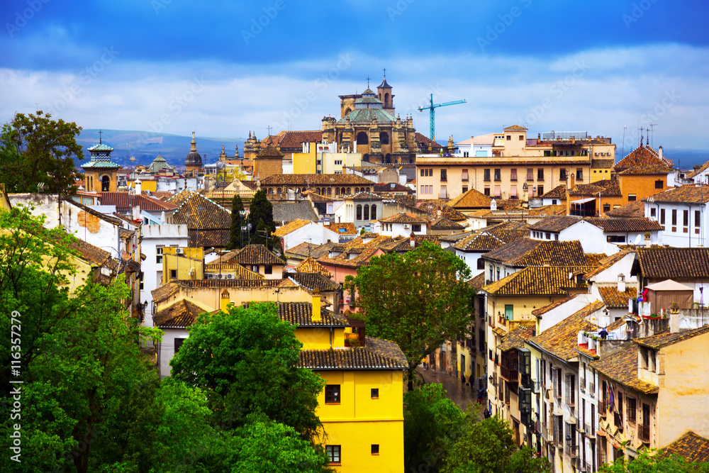 Historic  part of Granada