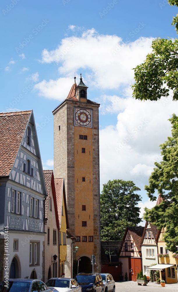 Burgtor in Rothenburg